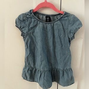 Gap toddler - denim shirt dress - condition like new!